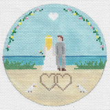 Beach Wedding Round