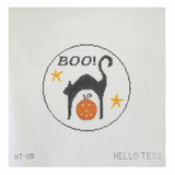 Black Cat Boo Round