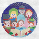 Christmas Carolers Round