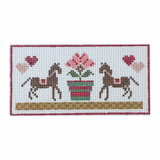 Red/Pink Horse Clutch